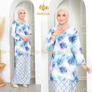 Marjan Baju Kurung Farizda Scallop 8D Premium Soft Satin Matching MC201