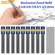 [DEMO3] 6 Boxes Mechanical Pencil Lead, Graphite Erasable Automatic Pencil Refill, Black 0.3/0.5/0.7