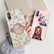 Samsung Galaxy A7 A6 A8 A9 2018 Plus Pro 2019 A9S Star A8S A6+ A8+ A750 A530 A730 ( Don't Touch My Phone ) Case