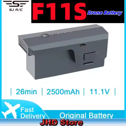 JHD Original SJRC F11S 4K Pro Drone 11.1V 2500 mAh Battery For F11S PRO Drone Camera Drone Battery F