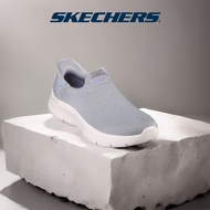 Skechers สเก็ตเชอร์ส รองเท้าผู้หญิง Women Slip-Ins GOwalk Flex Sunset Rose Shoes - 124822-GYLV Air-C