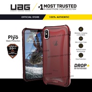 UAG Apple iPhone XS Max / iPhone XR / iPhone XS / iPhone X Plyo Series Case Cover with Rugged Lightweight Slim Shockproof Transparent Protective iPhone Casing | Authentic Original