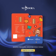 SHOPEE x MASDORA 999.9 Gold Bar - 1.00GM