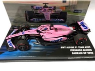 Minichamps 1:43 F1 Alpine Alonso 2022 Bahrain