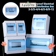 FAVORITEGOODS Electric Transparent Cover Outdoor Circuit Breaker Indoor Wall Mount Project