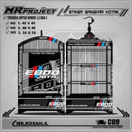 Stiker Decal Sangkar Kotak-Sticker Ebot Kosan Sangkar motif Ebod Jaya