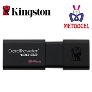 Kingston FlashDisk DataTraveler 100 G3 64GB USB3.1 Flash Drive 64 gb