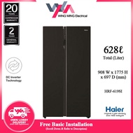 Haier 680L Side by Side Inverter Refrigerator (HRF-619SI) Peti Sejuk/Fridge/冰箱 HRF-619SI(B)