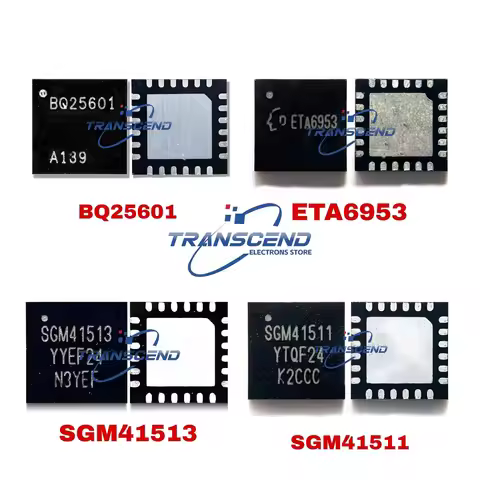 10PCS SGM41511 SGM41512 SGM41513 SGM41510 SGM41542 ETA6953 BQ21120 BQ25601 BQ25601D Charging IC USB 