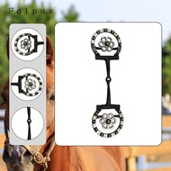 [Baosity11] Horse Bit, Horse Chewing, Horse Snaffle Bit, Ring Snaffle Bit, for Outdoor Sports Suppli