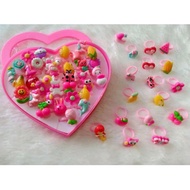 7 pcs Children's Toy Rings / Character Girls' Rings