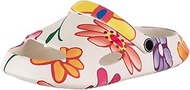 Children's Clog Flowers Bathing Shoes Slippers Open Soft Comfortable Non-Slip, motif 3, 0 US Little