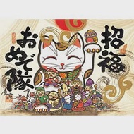 【台製拼圖】HM52-612 七福神與招福貓 (520片)