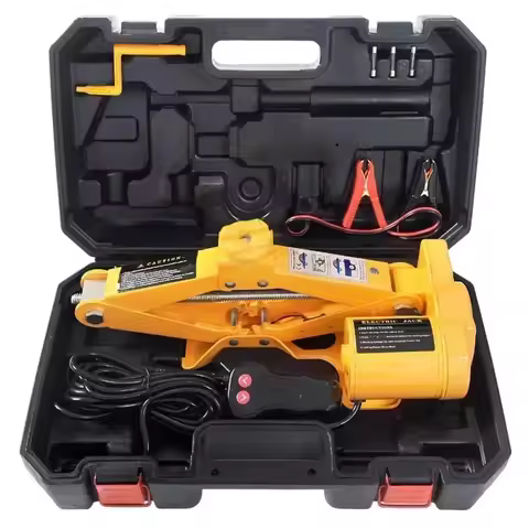 2T 3T 120-350mm Car Electric Jack Car Jack Scissor Jack Jack Set Electric Wrench Portable Save Time 