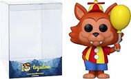 Balloon Foxy: P o p ! Games Vinyl Figurine Bundle with 1 Compatible Graphic Protector (907-67627 - B