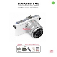 OLYMPUS PEN E-PM1 + 14-42mm Camera with Lens กล้องดิจิตอลพร้อมเลนส์ Vintage Classic Retro 12MP 1080p