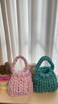 冰島毛線手編包課程- 豎紋冰島線-多款  (可使用文化幣)