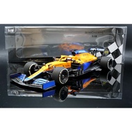 [MASH] Minichamps 1/18 McLaren MCL35M 3 F1 Italy Station 2021 Champion