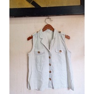 Preloved Blouse Et Cetera Stripe