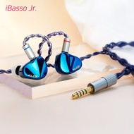 IBasso Jr. Klee In Ear 3.5 และ 4.4 อินเทอร์เฟซหูฟังสําหรับเล่นเกมเพลงไฮไฟ