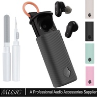 for Skullcandy Dime Evo Case Cover with Cleaner Kit, Soft Silicone Protective Earbuds Case, Only for
