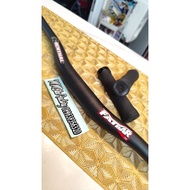 Handlebar Renthal Clamp 35 Rise 20 + stem e13 and handgrip One Up Component