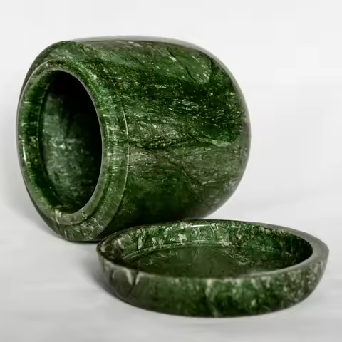 Marble Finish Classic Cremation Fit Capacity of the Urn for Ashes