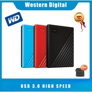 Western Digital WD My Passport HDD    1TB/2TB/500GB External Hard Drive Disk USB 3.0 Password Protection HDD