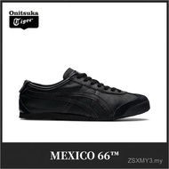 VOYW 【Classics】Onitsuka MEXICO 66™ Men's and Women's retro casual shoes Black D4J2L- 9090 VAL0