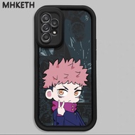 MHKETH Case For Samsung Galaxy A52 5G A52s Cute Q Cartoon Silicone Phone