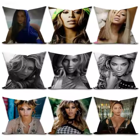 Singer B-Beyonce Cowboy Cushion Cover Decorative Pillow Sofa Home Decor case pillow cases