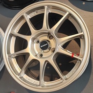 WEDSSPORT SPORT RIM TC105X TC105N FLOW FORMING MADE IN TAIWAN 15INCH×7J PCD 4×100 ET35 (1 SET)