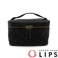 Gucci 化妝包 106646 GG帆布/皮革 女士其他包款

黑色 [二手]