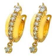 ORIGINAL ZHULIAN Subang saduran emas 999 atau 24k by Zhulian ER5015