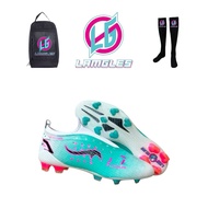 Lamgles - Lamgles Star FG Snake Black Semi Boot Soccer Shoes Made In Indonesia