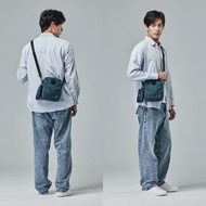 Large+Small Bag Two-Piece Set-deya Value Lightweight Functional Antibacterial Prussian Blue-Coin Pur