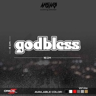 Cutting Sticker Godbless Band Logo | Godbless Band Logo Cutting Sticker Car Sticker