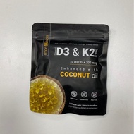 Hot Selling Vitamin d3+k2Softgel Dietary Supplement VitaminD3 K2 [ZZJ]