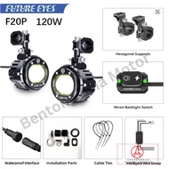 [100% ORI FUTURE EYES] FUTURE EYES F20P F20-P Headlamp Headlight Spot Light Motorcycle Touring LED M