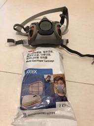 3M face mask 6200 + 6006K filter