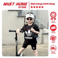 A LAND printed leggings set for babies and mothers to wear as A pair of 4c cotton elastic, Nhat Hung