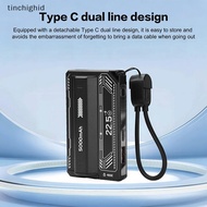 tinchighid 21700  Case PD 20W Fast Charging Detachable DIY Battery Case Built-in Cable Battery Box N
