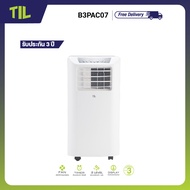 TIL แอร์เคลื่อนที่ Portable Air Conditioner ขนาด 7000 BTU รุ่น B3PAC07 ขนาด 7000 BTU  (รับประกันคอมเพรสเซอร์ 3 ปี)