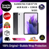 ORIGINAL SAMSUNG TAB S7 FE 4GB RAM + 64GB | 6GB RAM + 128GB WIFI T733 DEMO UNIT / USED UNIT | 1 MONT
