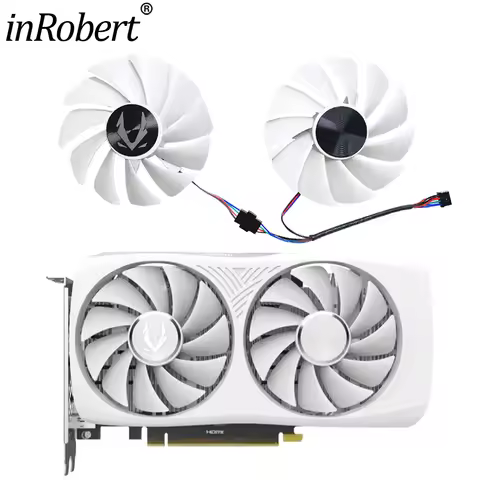 88mm GA92S2U Video card cooler for ZOTAC RTX 4060 8GB TWIN EDGE OC WHITE Replacement Graphics Card F