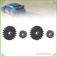 [PrettyiaedMY] RC Front Rear Axle Gear Set DIY High Performance 1:24 for Fcx18 Fcx24 Trucks