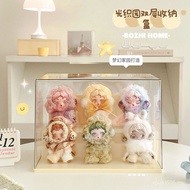 Doll Doll Doll Figure Light Display Stand Doll Storage Ladder Garden Weaving Transparent Display Cab