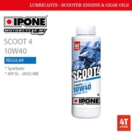 IPONE 4T SCOOT4 10W-40 ENGINE OIL, MINYAK OIL, LUBRICANTS MOTORCYCLE