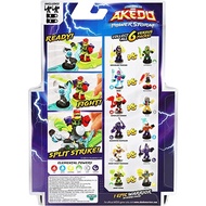 Legends of Akedo Powerstorm Versus Pack 2 Mini Battling Action Figures and 2 Battle Controllers Epic Bright Knight Pride