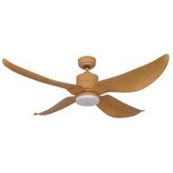 FANZTEC DC CEILING FAN WITH LED AND REMOTE IINTERCHANGEABLE 2, 3 OR 4 BLADES (52 INCH) FTTWS1 (PINEWOOD) - INSTALLATION CHARGES APPLIES